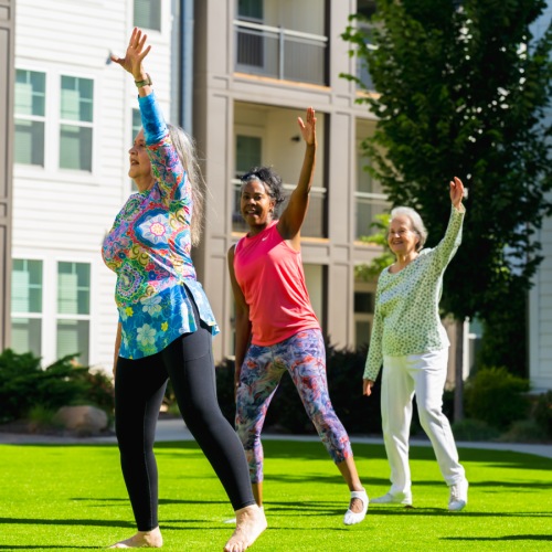 group exercise class