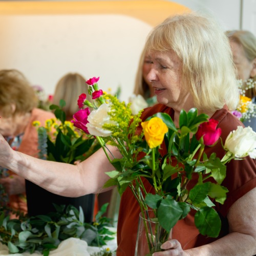 bouquet building class