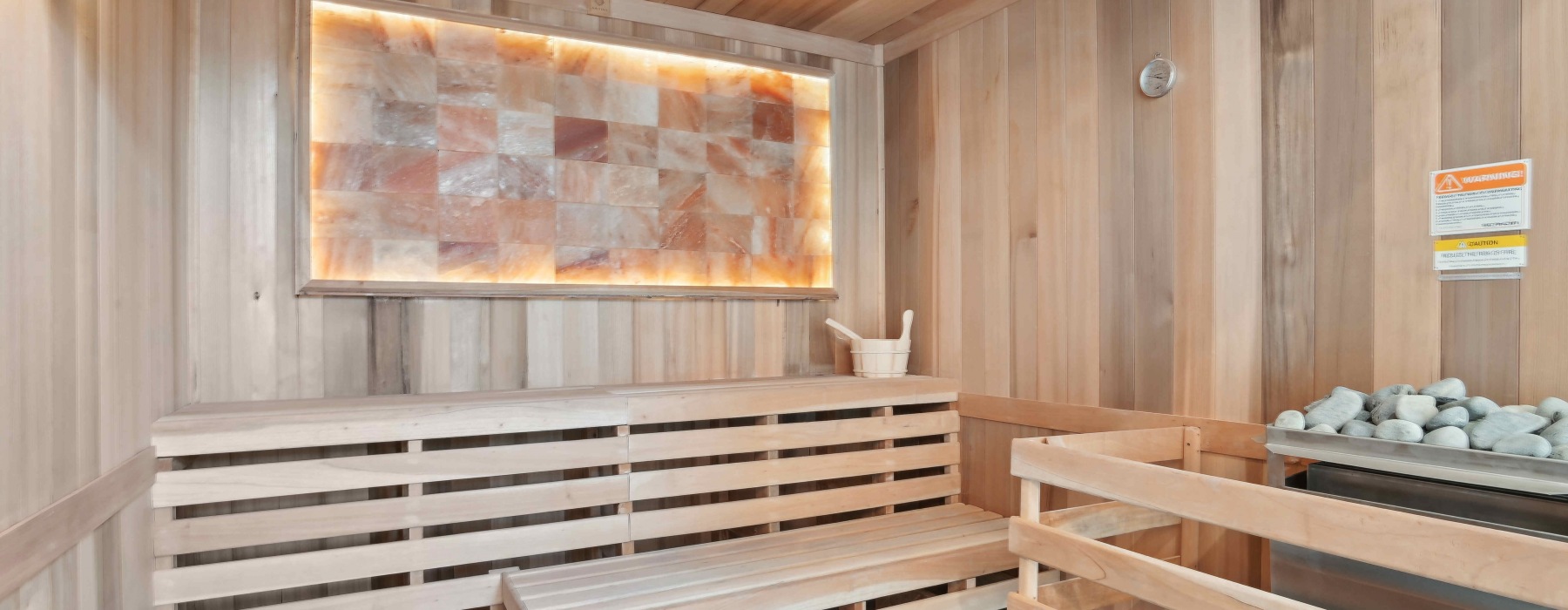Relax in our sauna