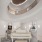 grand piano in two-story lobby