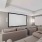 movie theater with screen and couches connery providence charlotte nc